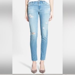 AG the stilt cigarette ankle jeans 26